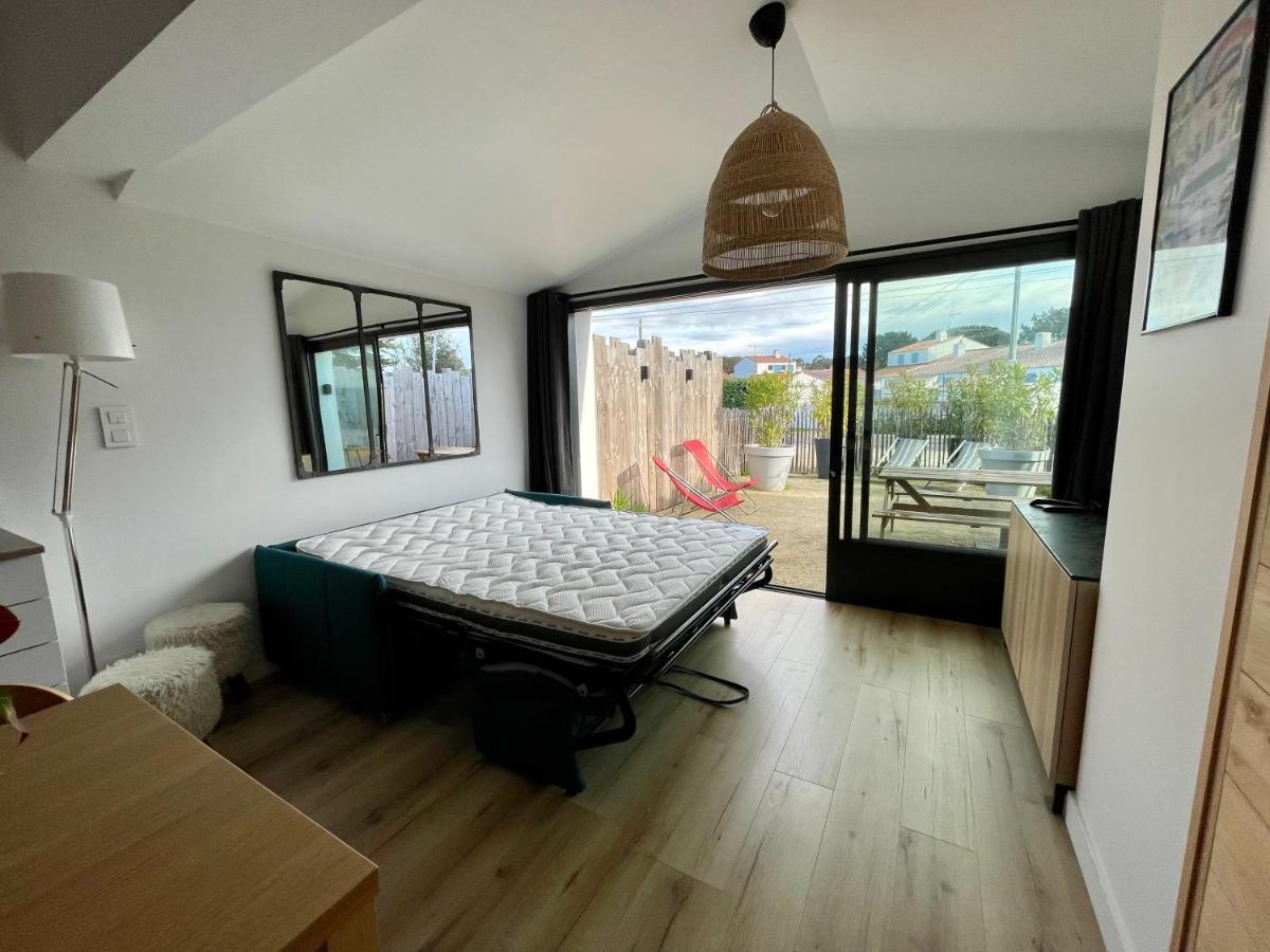 Noirmoutier - Petite Maison 500M Plage Sableaux エクステリア 写真